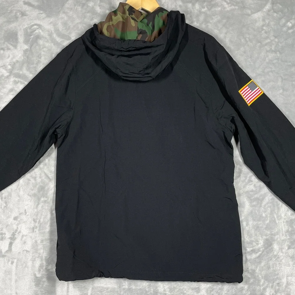 Nike USC Trojans Salute To Service On Field Full Snap Jacket Mens L Black NWOT